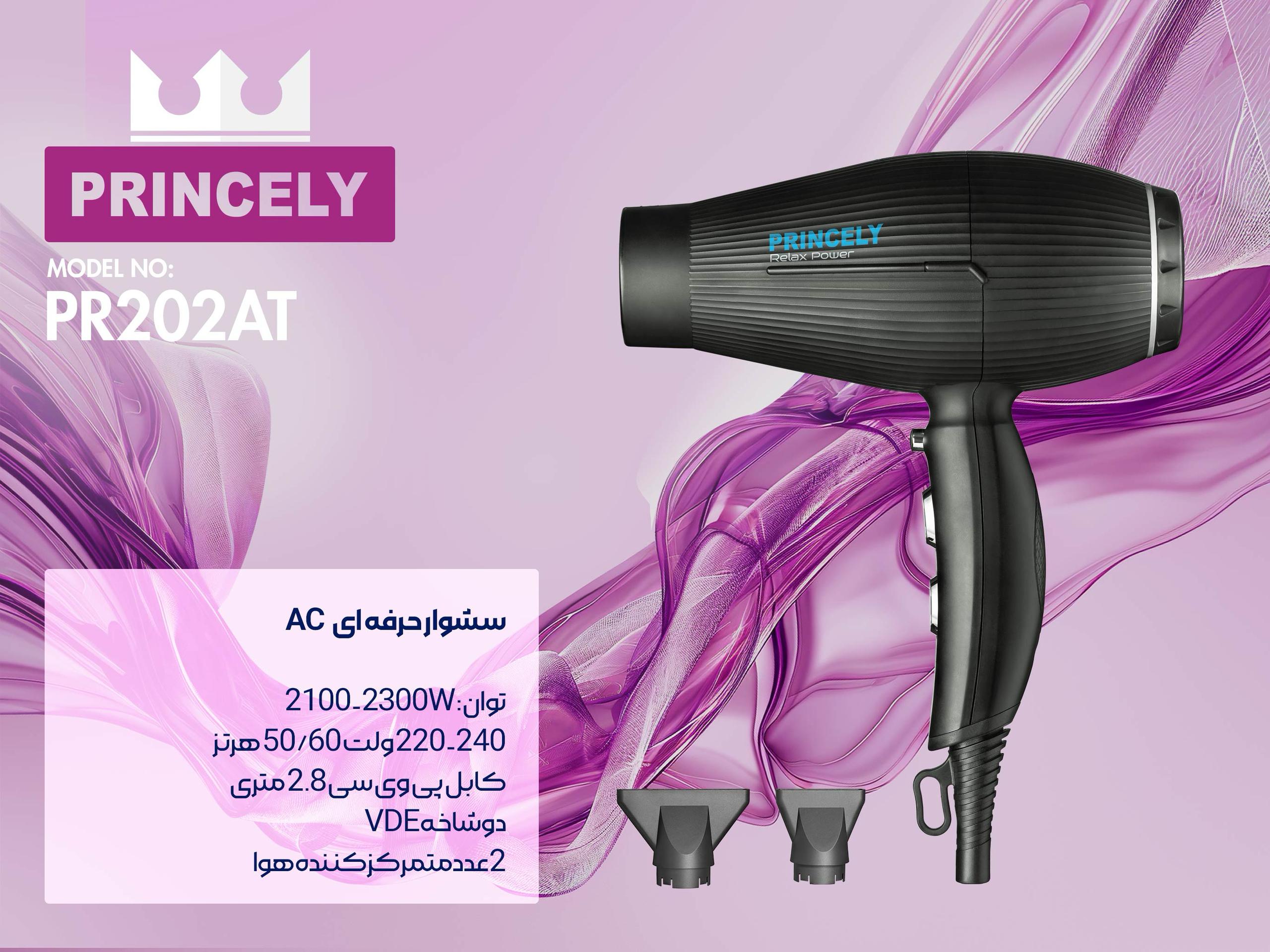 PR202 سشوار 2300 وات حرفه ای